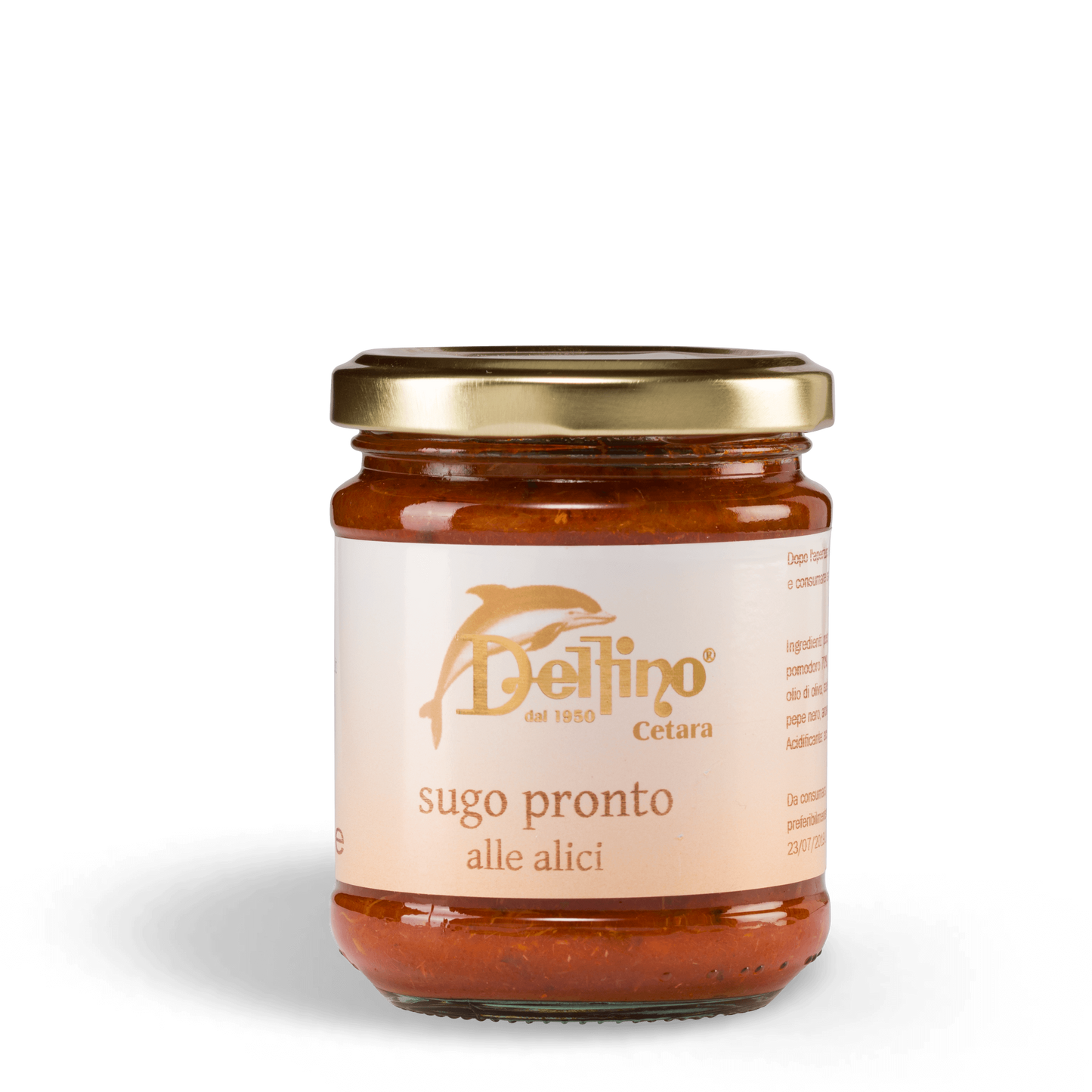 Sugo pronto di Alici 190gr