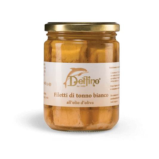 Filetti di Tonno in olio d'oliva 212gr