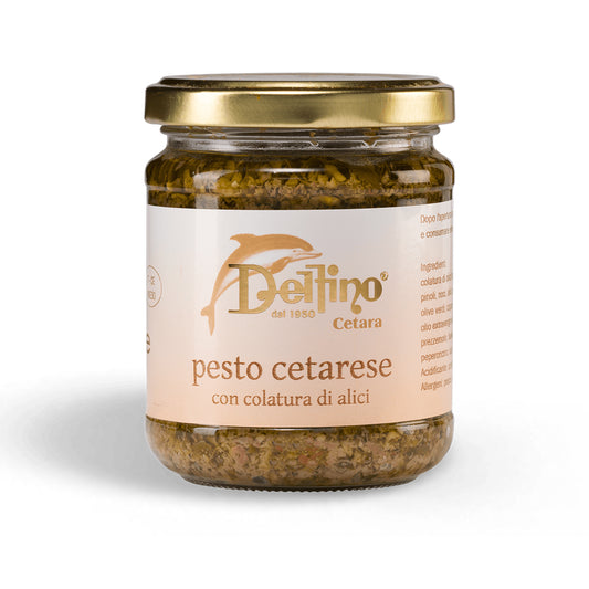 Pesto Cetarese mit Sardellen Colatura 110gr