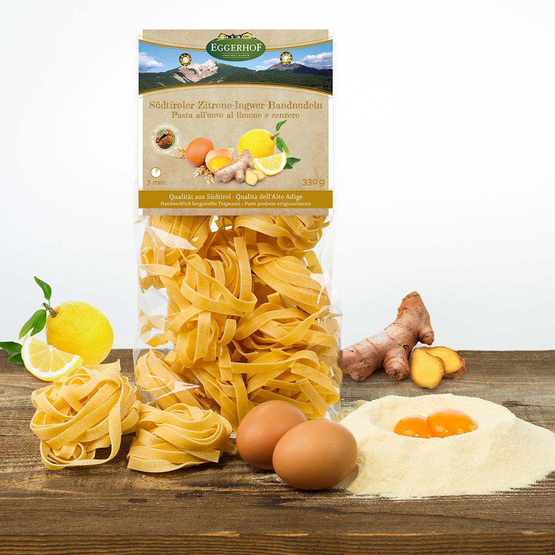 Pasta all´uovo Limone Zenzero 330gr