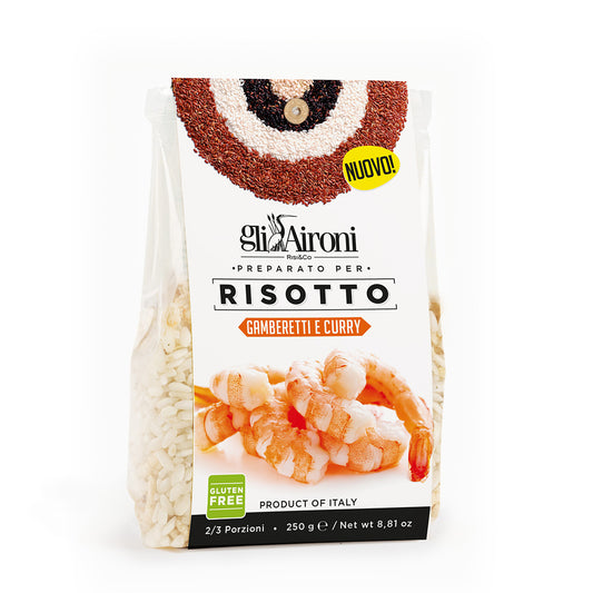 Preparato per Risotto Gamberetti & Curry in sacchetto 250gr