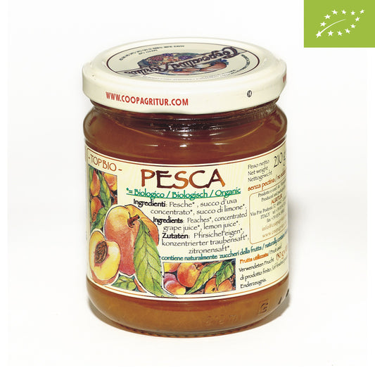 Crema spalmabile alla pesca