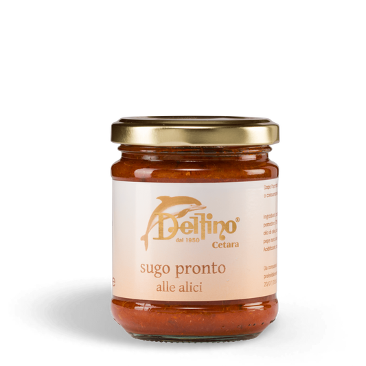 Sugo pronto di Alici 190gr